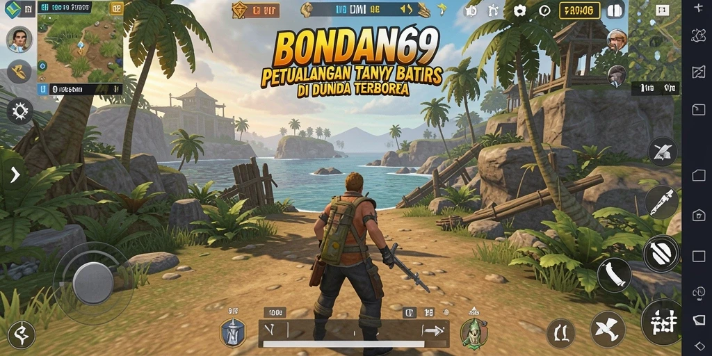 Tampilan menakjubkan dari gameplay BONDAN69 dalam dunia terbuka.