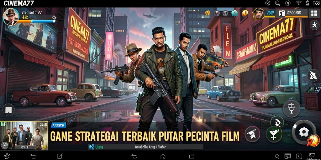 Tampilan gameplay CINEMA77 yang seru dan menarik.