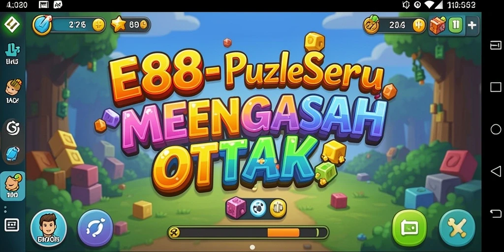 Screenshot E88 menampilkan gameplay Puzzle yang menarik dan menantang.