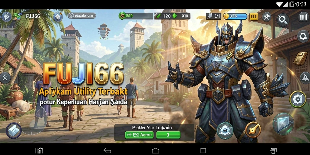 Screenshot utama FUJI66 menampilkan antarmuka pengguna yang ramah dan fitur-fitur canggihnya.