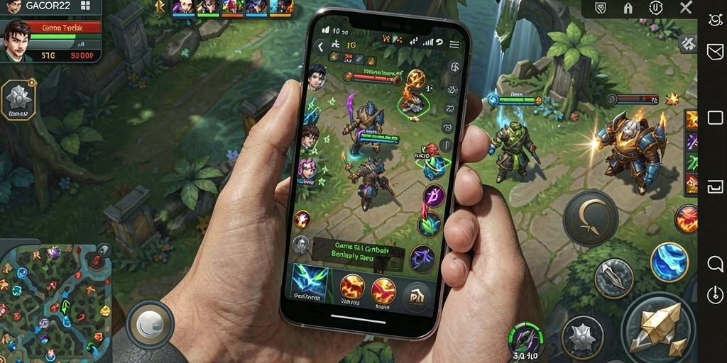 Tampilan gameplay GACOR22 yang menarik dan menantang.