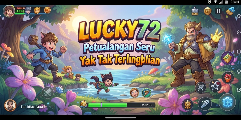 Tampilan gameplay <strong>LUCKY72</strong> yang mendebarkan dan penuh tantangan.