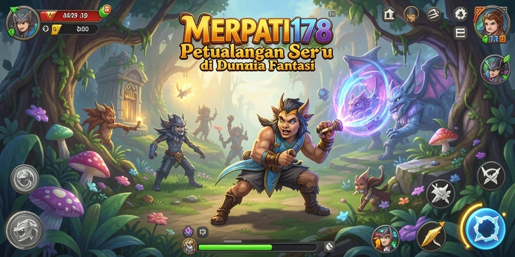 Screenshot gameplay MERPATI178 menunjukkan aksi petualangan yang menegangkan.