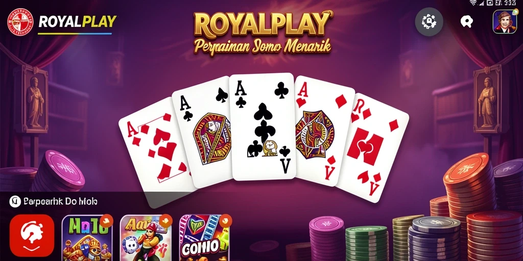 Tampilan gameplay seru dan interaktif di ROYALPLAY.