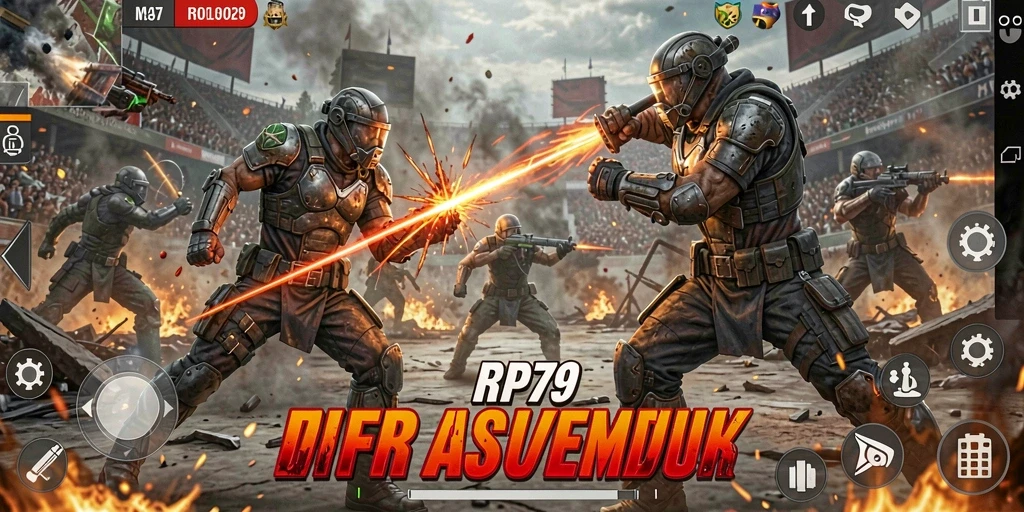 Tampilkan aksi pertarungan yang mendebarkan dalam RP79.