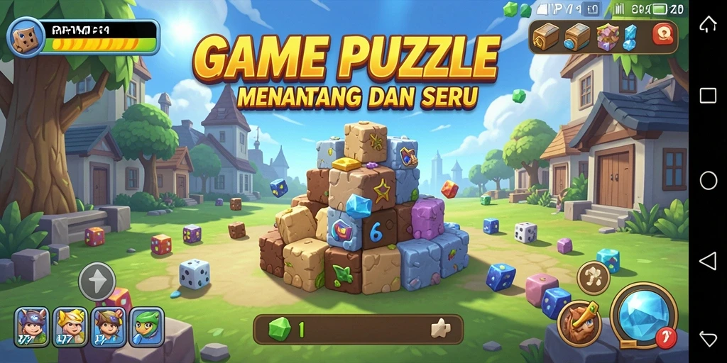 Tampilan gameplay menantang dalam RPVIP7 yang mengasyikkan.