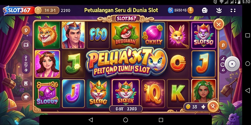 Tangkapan layar menunjukkan gameplay SLOT367 yang seru dan penuh petualangan.