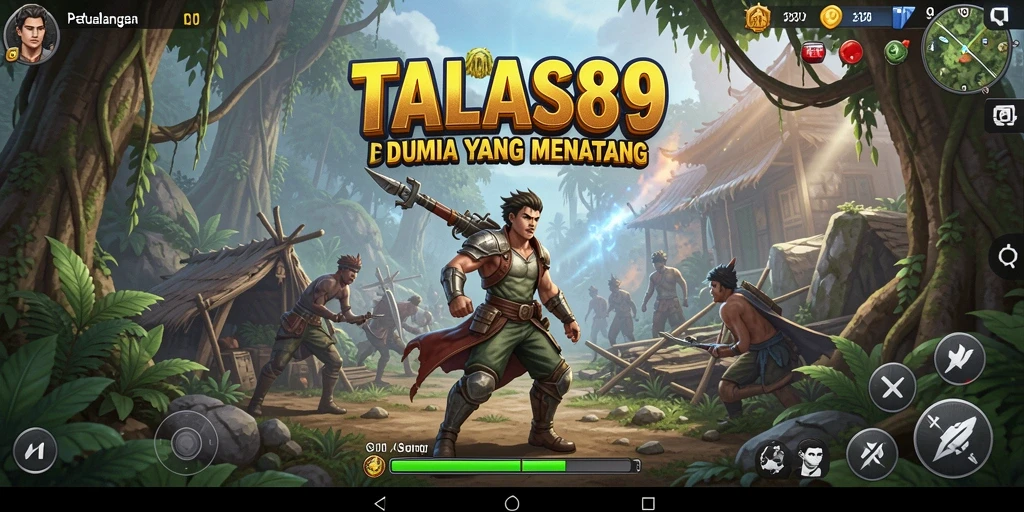 Gameplay seru dan penuh tantangan di TALAS89